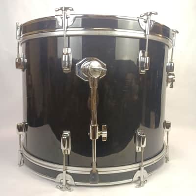 Ludwig 22,12,13,16 Rockers Drum Set 90s Vintage Black Cortex B/O Badges Bass/Tom image 4