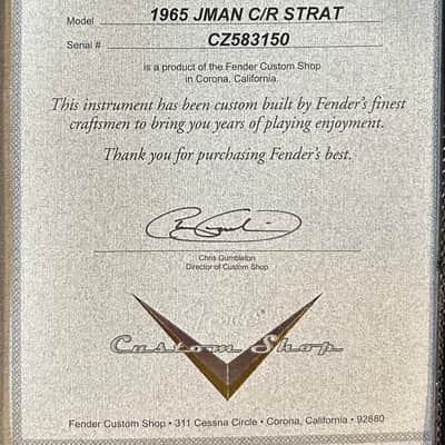 Fender  Custom Shop 1965 Journeyman  2024 - Aged Lake Placid Blue / 7lbs. 8.2oz. #CZ583150 image 18