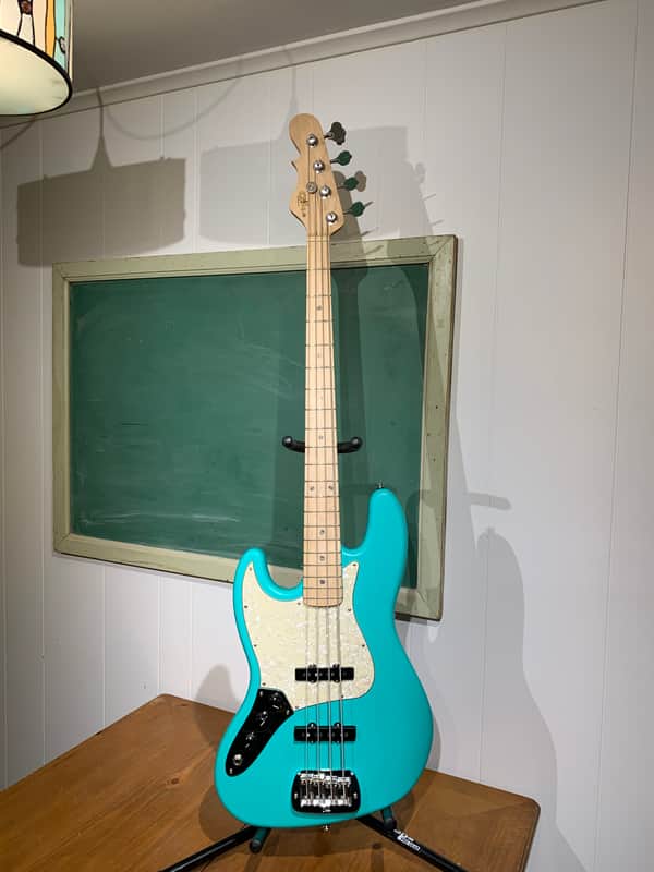 G&L USA JB Left Handed 2017 Belair Green Frost (satin) image 1