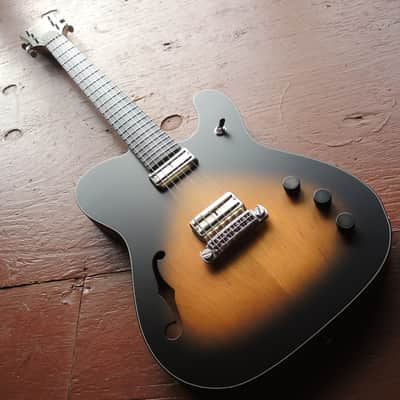 Gronlund #132. Set Neck Telecaster. Semi Hollow. TV Jones Supertron Pickups. Tonepros Bridge. image 15