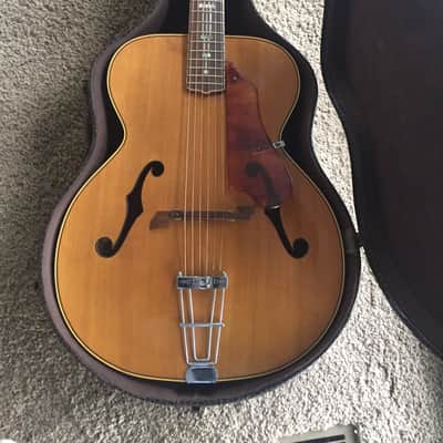 Kay K-62 "Television" Model (1937-1939) Natural Carved Archtop image 13
