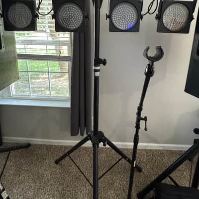 Complete PA / DJ Package - EV ELX115 Pair, Yamaha EMX512SC, Chauvet 4BAR, Samson Wireless + Accessories image 2