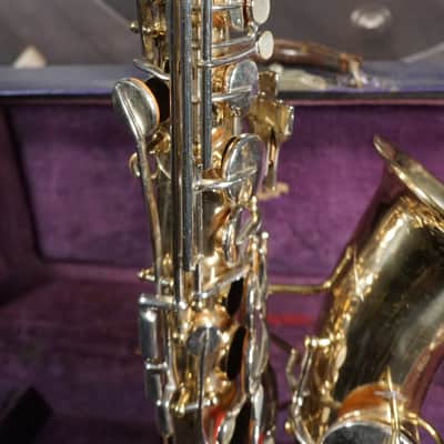 Vintage York Alto Saxophone w/ Case – Project Horn – Needs Repair image 8
