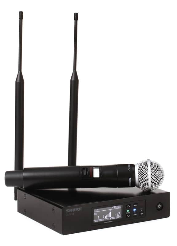 Shure QLXD24/SM58 Digital Wireless Handheld Microphone System - J50A Band image 1