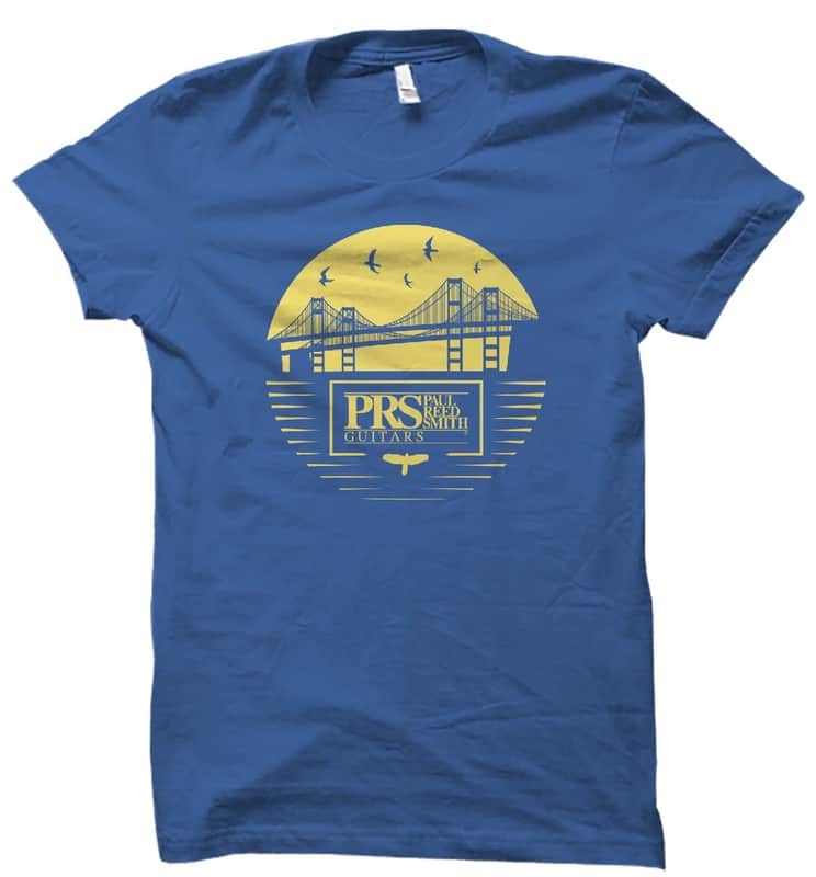 PRS Bay Bridge Tee - Blue - M image 1