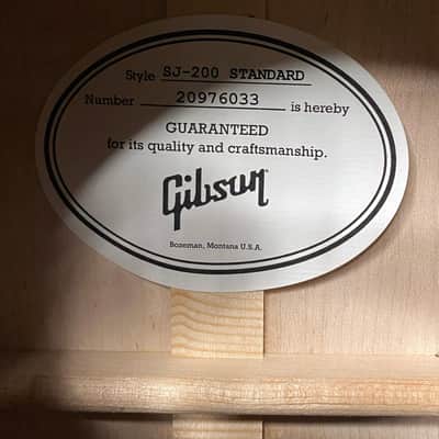 NEW Gibson SJ-200 Standard - Classic White - Authorized Dealer - 5.4 lbs - G07421 image 8