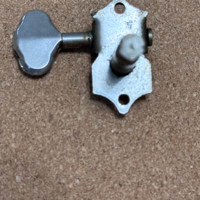 Grover Sta-Tite 3x3 Tuners w/ Bushings and Screws 50’s/60’s  - Nickel image 3
