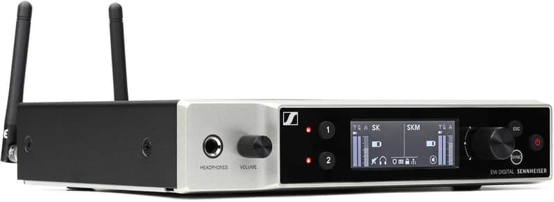 Sennheiser EW-DX EM 2 Dante Two-Channel Wireless Receiver, Q1-9 Band image 1