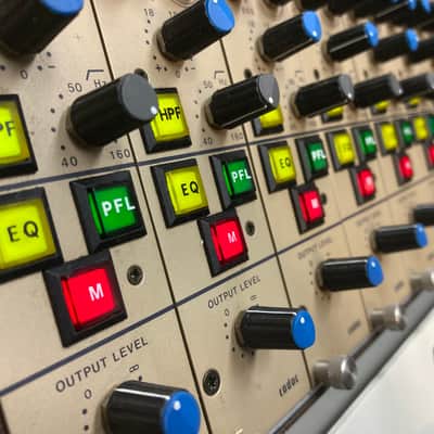 Cadac 8 Channel Mic Pre Eq Input x 4 Output 8x4 “G Type” Mixer Rack w/ Fader Unit • Vintage image 11