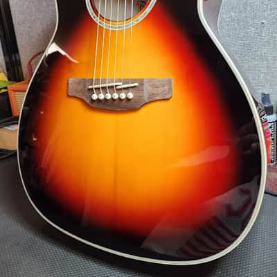 Takamine GY51E BSB New Yorker Slot Head Acoustic Electric Guitar 2020 - Present -Brown Sunburst image 3