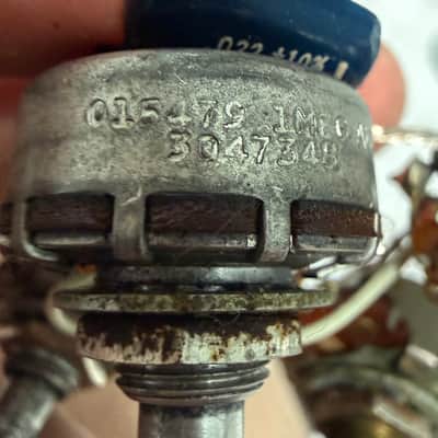 Original 1973 Fender Telecaster Deluxe Custom harness CTS Stackpole image 3