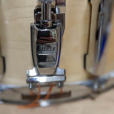 Pearl Session Studio Select 14x6.5" Birch/Mahogany snare - natural gloss image 7