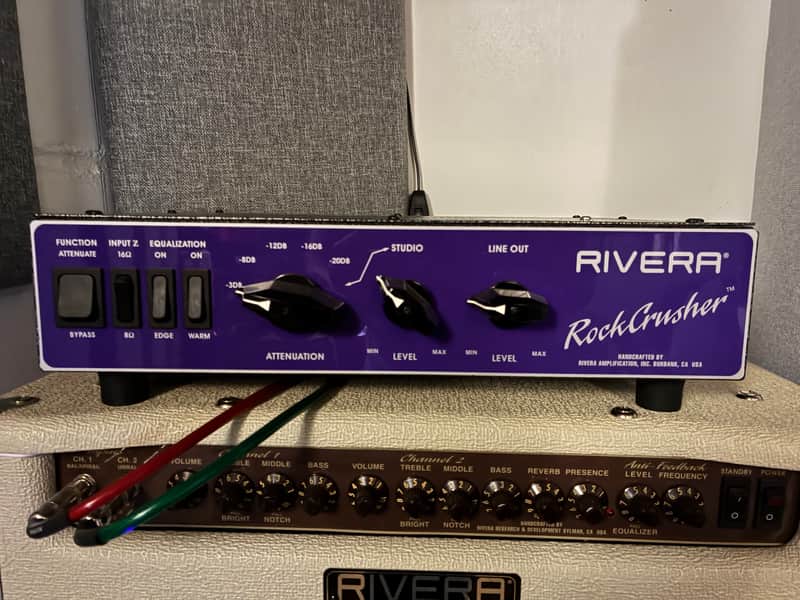Rivera RockCrusher Power Attenuator and Load Box 2010s - Purple image 1