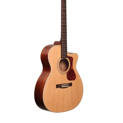 Guild OM240CE Acoustic Electric Guitar Natural image 8