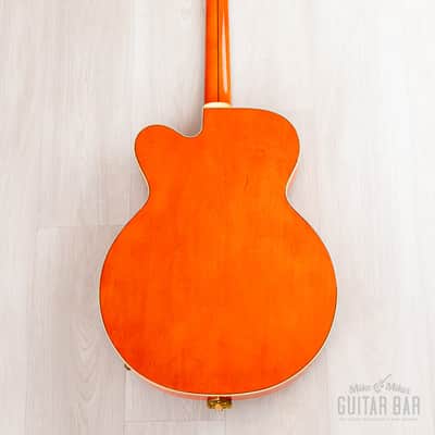 1993 Gretsch Nashville 6120 Chet Atkins Western Orange, Near-Mint w/ Case & Hangtag image 3