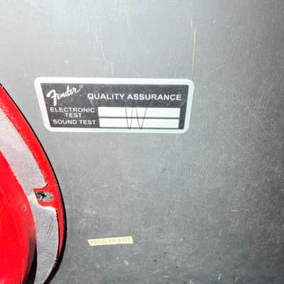 Fender Super-Sonic 112 USA Tube Combo — Eminence Governor Upgrade — Classic Fender Cleans + High-Gain Burn 2007-2008 image 16