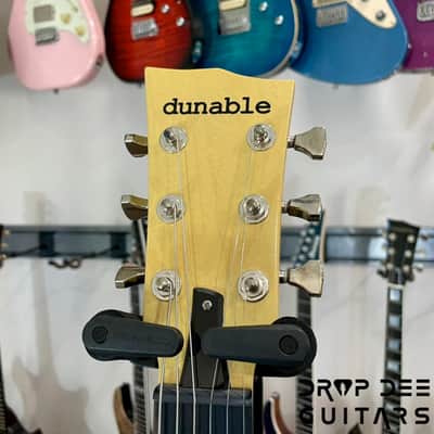Dunable USA Custom Shop Yeti Electric Guitar w/ Case-Cream w/ Pore Fill image 10