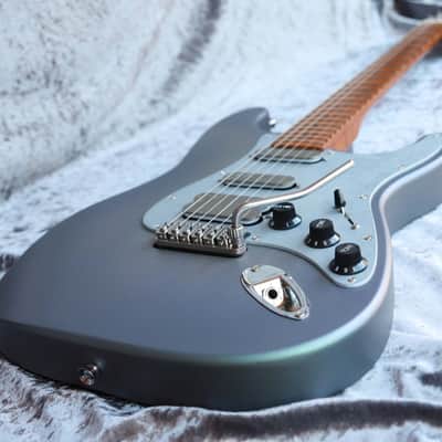 Build to Order GB Liuteria Traditional Strato Vegatrem pearl grey/green image 9