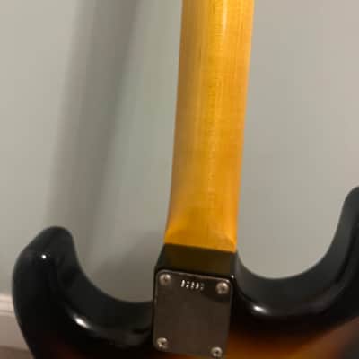 Warmoth S-Type - Three Tone Sunburst - Lightly Aged Nitro finish image 23