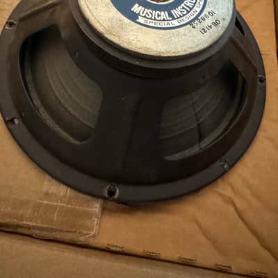 Vintage Speaker 10” Fender 80’s Guitar Amp image 2