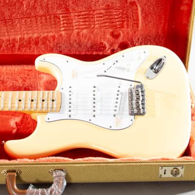 1993 Fender Japan ST72-140YM Yngwie Malmsteen Stratocaster MIJ Vintage White w/ OHSC image 1