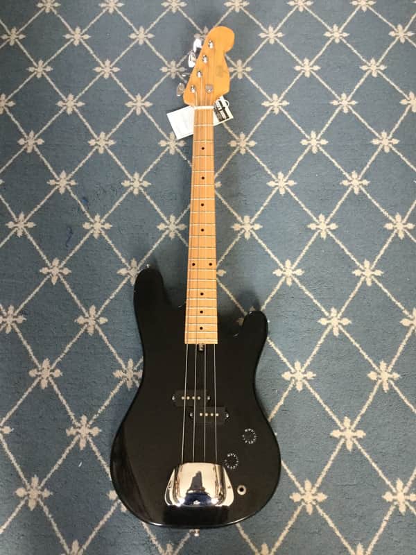 Hondo II Bass circa 1980's Black image 1