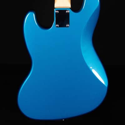 Fender Standard Jazz Bass, Maple FB, Aqua Marine Metallic image 3