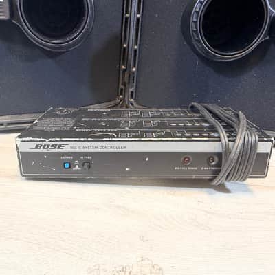 Bose 802 Series II Passive PA Speaker Pair w/ 802-C System Controller Late 1990s–Early 2000s image 2