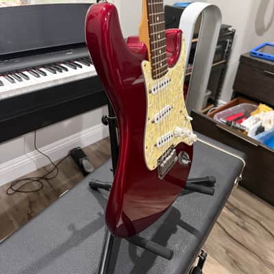 Fender American Hot Rod Roadhouse Stratocaster with Rosewood Fretboard 1997 - 2000 - Candy Apple Red image 6