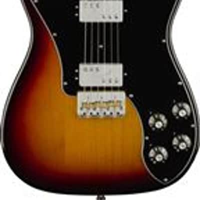 Fender American Pro II Telecaster Deluxe Rosewood 3 Color Sunburst W/C image 1