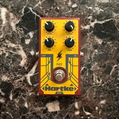 Hartke HF44 Bass Fuzz 2010s - Orange/Red image 1