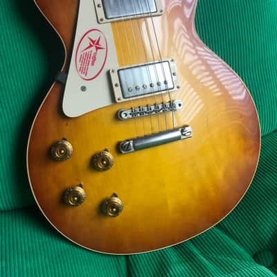 Left Handed Gibson 1958 Custom Shop VOS Les Paul, R8 2011 - Ice Tea image 2
