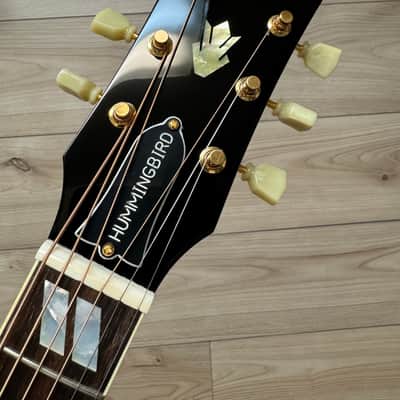 Gibson Hummingbird Original Acoustic-Electric Guitar - Heritage Cherry Sunburst #4080 image 8