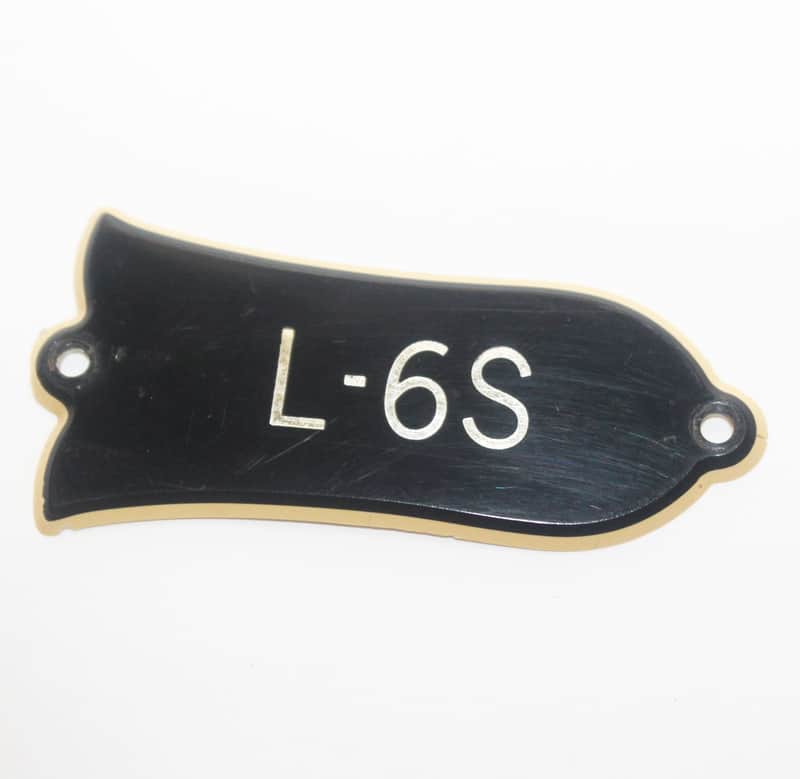 Rare Original 1980 Gibson L6-S Truss Rod Cover L-6S image 1