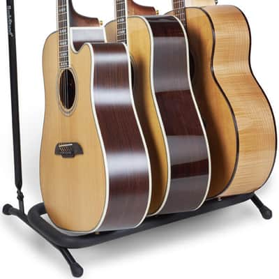RockStand by Warwick Multiple Classical/Acoustic Guitar Rack Stand - 3 Slots image 4