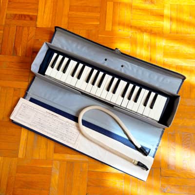 Zen-On Piany 370M Master (Japan, 1960s) vintage cool diamonica with original case and original Japanese manual! Rare! image 7