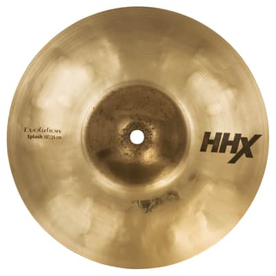 Sabian 10 inch HHX Evolution Splash Cymbal - Brilliant Finish - Brilliant Finish image 1
