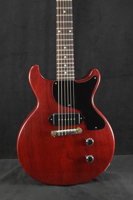 Gibson Custom Shop 1958 Les Paul Junior Double Cut Reissue VOS Cherry Red image 1