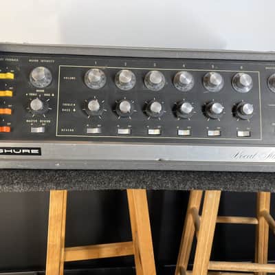 Shure Vocal Master Vintage Solid State PA Head 400 watts - Works Great! Factory Serviced w/ Spare Parts image 1