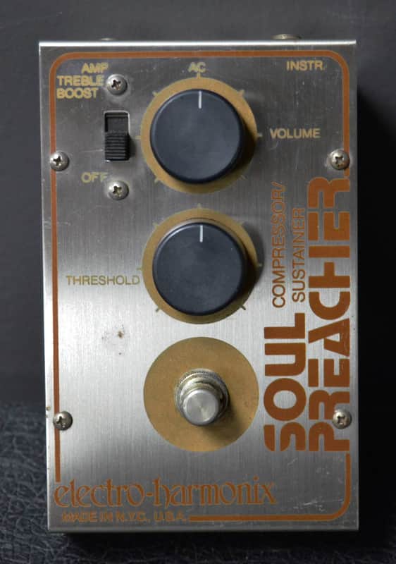 Electro-Harmonix Soul Preacher Vintage Compression/Sustainer Effect Pedal – Used image 1