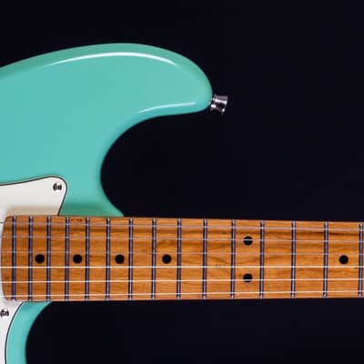 JET Guitars JS-300 Electric Guitar SSS - Seafoam Green w/ Roasted Maple Fingerboard image 4