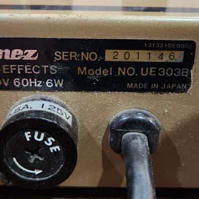VINTAGE Ibanez UE 303b Multi Pedal 1980s Japan image 6