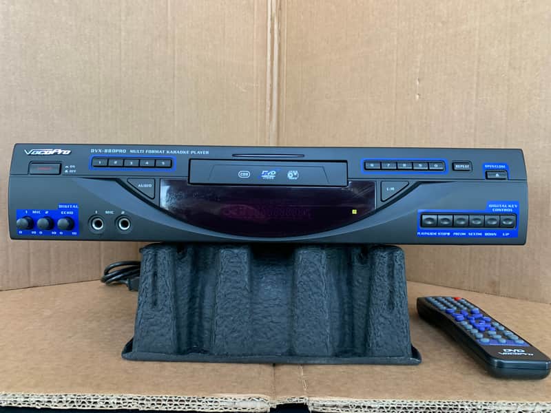 VocoPro DVX-880PRO Multi Format Digital Key Control Karaoke DVD/DIX Player image 1