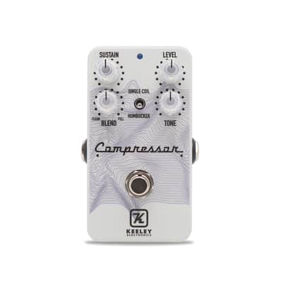 Keeley Compressor Plus パールホワイト Compressor Plus PWKY Custom Shop Edition - Keeley Electronics