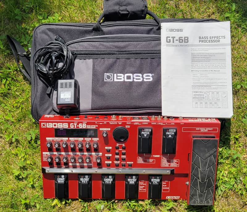 Boss GT- 6B Bass Effects Processor | Reverb