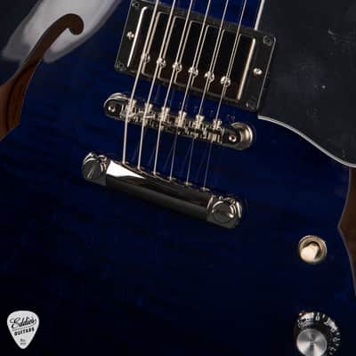 Gibson ES-335 Figured Custom Color Deep Ocean Burst 8.4 #232150205 image 13