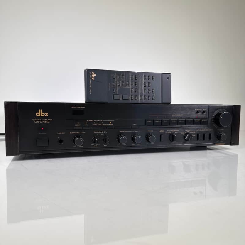dbx Control Amplifier Preamplifier CX-3 MKII w/ Remote | Reverb