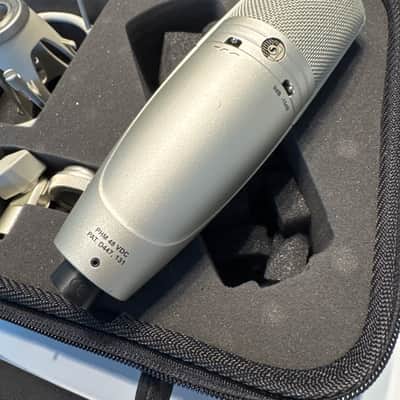 Like-new — 2 of 2 — Shure KSM44A (with shockmount and original case) Large Diaphragm Multipattern Condenser Microphone - Nickel image 2