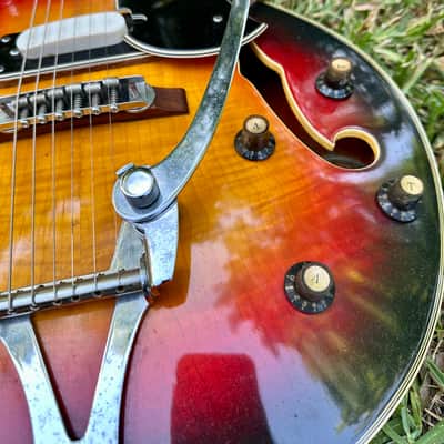 1960s Univox Custom Hollowbody image 12