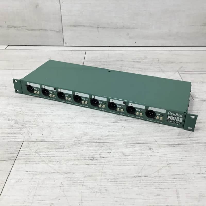Radial Pro D8 Direct Box Rack Unit image 1